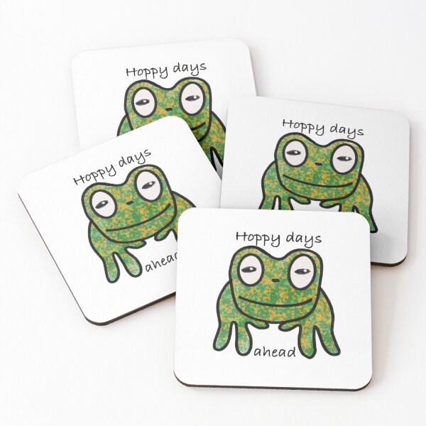 Item preview, Cute frog motivational quote design graphic art for stickers, pins, shirts, etc designed and sold by BlubStudios.