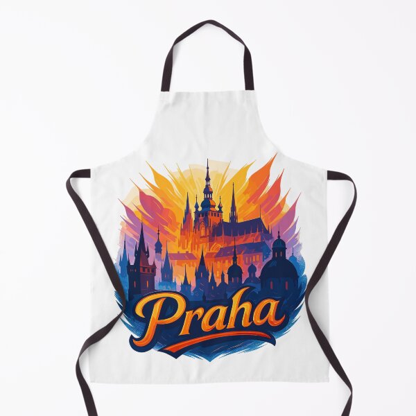 Item preview, Prague Praha City Czech Republic Silhouette Gift designed and sold by Pineapple-Tree.