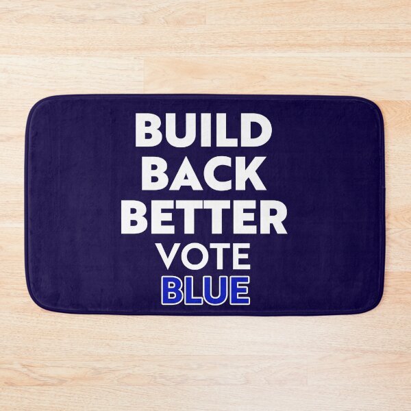 Item preview, Build Back Better Vote Blue Message Design designed and sold by SandyMDesigns.