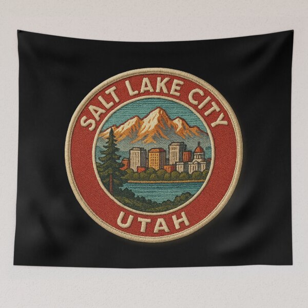 Item preview, Salt Lake City, Utah – Mountains & Majesty designed and sold by Girih.