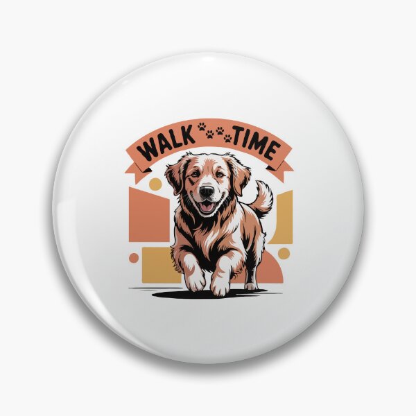 Item preview, Golden Retriever Walk Time - Dog Lover designed and sold by The Real Life Symphony.