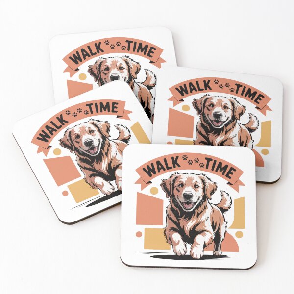 Item preview, Golden Retriever Walk Time - Dog Lover designed and sold by The Real Life Symphony.