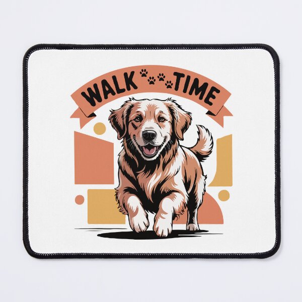 Item preview, Golden Retriever Walk Time - Dog Lover designed and sold by The Real Life Symphony.