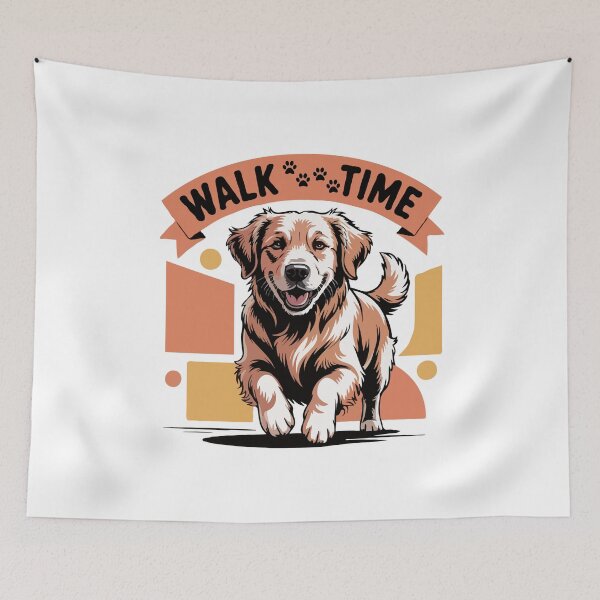 Item preview, Golden Retriever Walk Time - Dog Lover designed and sold by The Real Life Symphony.