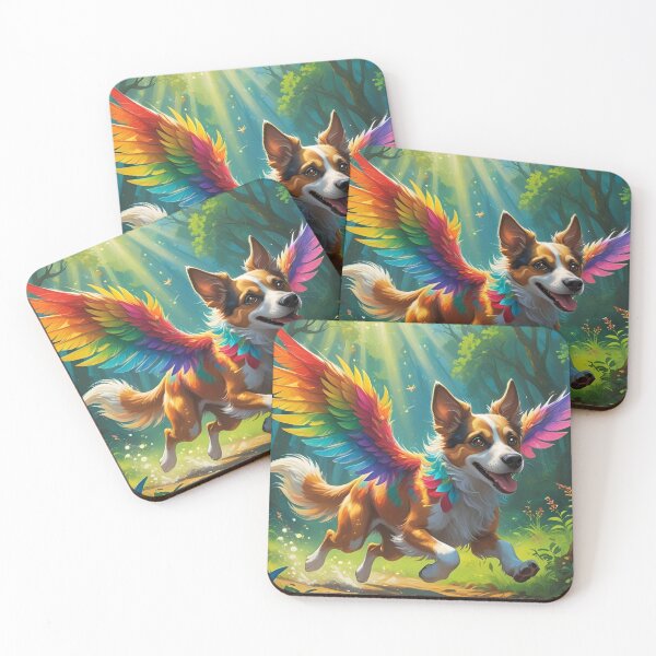 Item preview, Wings of Whimsy: The Rainbow Pup designed and sold by Donejen.