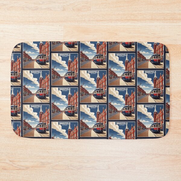 Item preview, Wakefield United Kingdom Vintage Travel Tourism  designed and sold by TravelersGems.