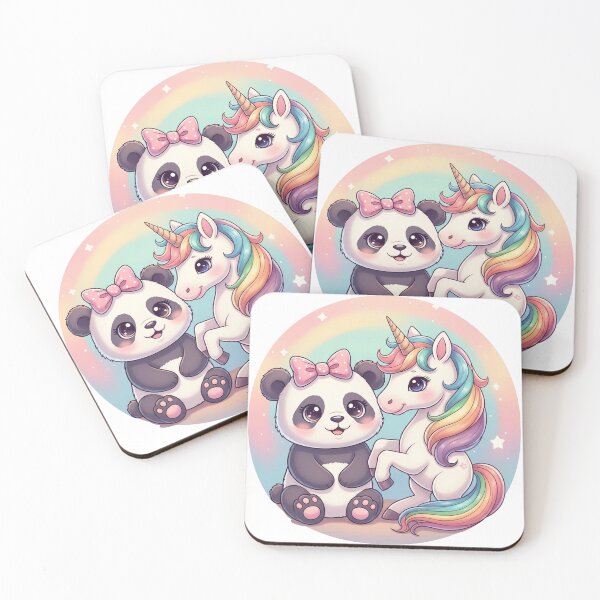 Item preview, Rainbow Unicorn Panda designed and sold by PanDooVibe.