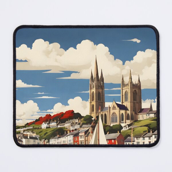 Item preview, Truro United Kingdom Vintage Travel Tourism  designed and sold by TravelersGems.