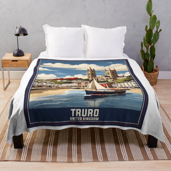 Item preview, Truro United Kingdom Vintage Travel Tourism  designed and sold by TravelersGems.
