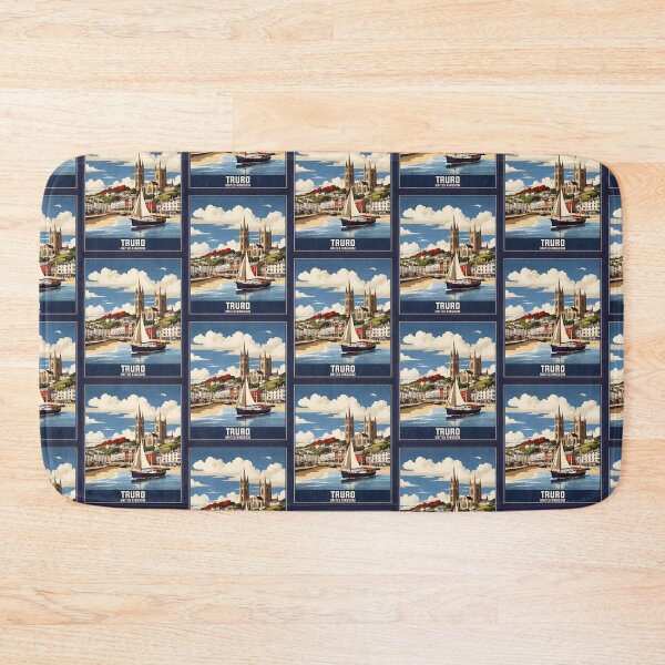Item preview, Truro United Kingdom Vintage Travel Tourism  designed and sold by TravelersGems.