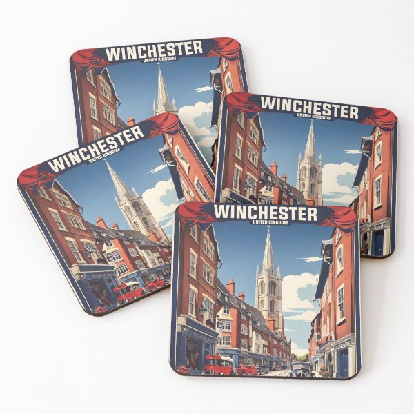 Item preview, Winchester United Kingdom Vintage Travel Tourism  designed and sold by TravelersGems.