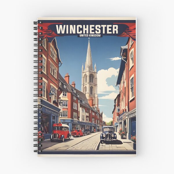 Item preview, Winchester United Kingdom Vintage Travel Tourism  designed and sold by TravelersGems.