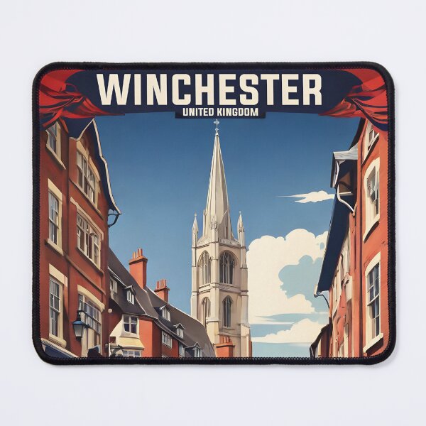 Item preview, Winchester United Kingdom Vintage Travel Tourism designed and sold by TravelersGems.