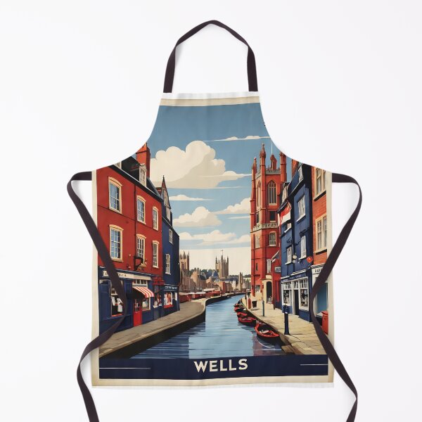 Item preview, Wells United Kingdom Vintage Travel Tourism designed and sold by TravelersGems.