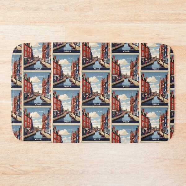 Item preview, Wells United Kingdom Vintage Travel Tourism  designed and sold by TravelersGems.