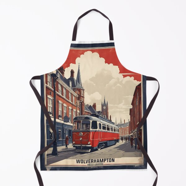Item preview, Wolverhampton United Kingdom Vintage Travel Tourism designed and sold by TravelersGems.