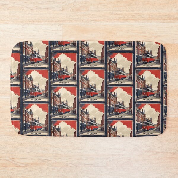 Item preview, Wolverhampton United Kingdom Vintage Travel Tourism  designed and sold by TravelersGems.