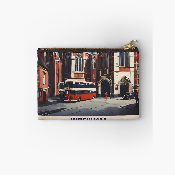 Item preview, Wrexham United Kingdom Vintage Travel Tourism  designed and sold by TravelersGems.