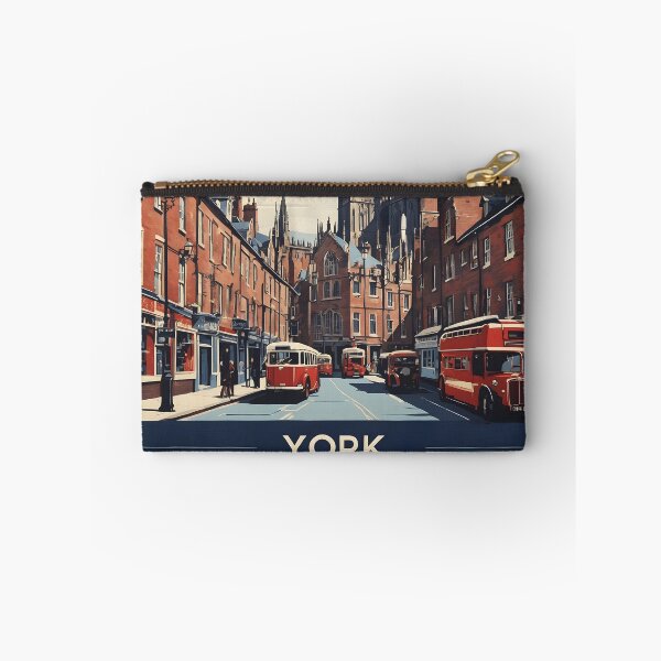 Item preview, York United Kingdom Vintage Travel Tourism  designed and sold by TravelersGems.