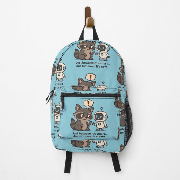 Item preview, Just because it’s smart… doesn’t mean it’s safe. designed and sold by wibby-color.