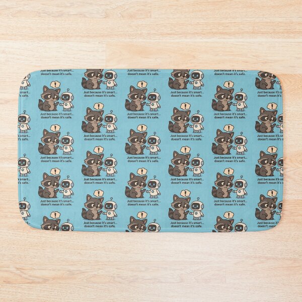 Item preview, Just because it’s smart… doesn’t mean it’s safe. designed and sold by wibby-color.