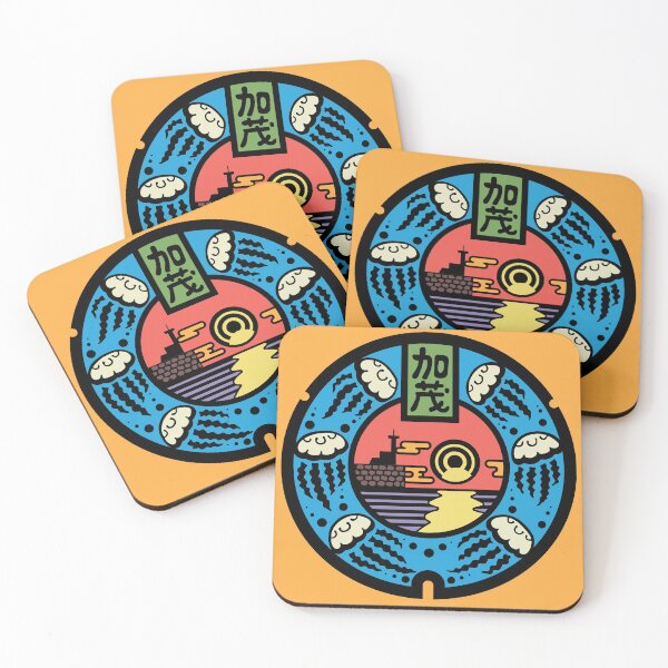Item preview, Jellyfish Manhole Cover designed and sold by NeonNoirDesigns.