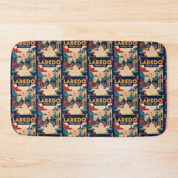 Item preview, Laredo Texas USA Vintage Travel Tourism  designed and sold by TravelersGems.