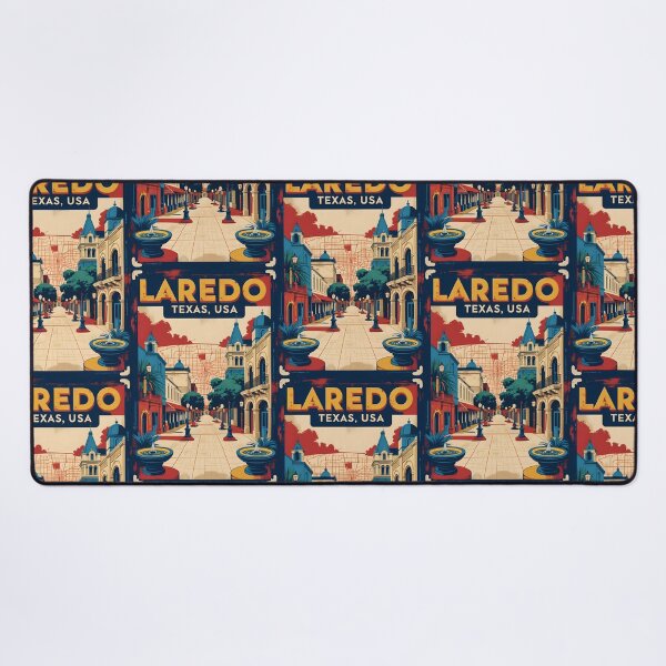 Item preview, Laredo Texas USA Vintage Travel Tourism  designed and sold by TravelersGems.