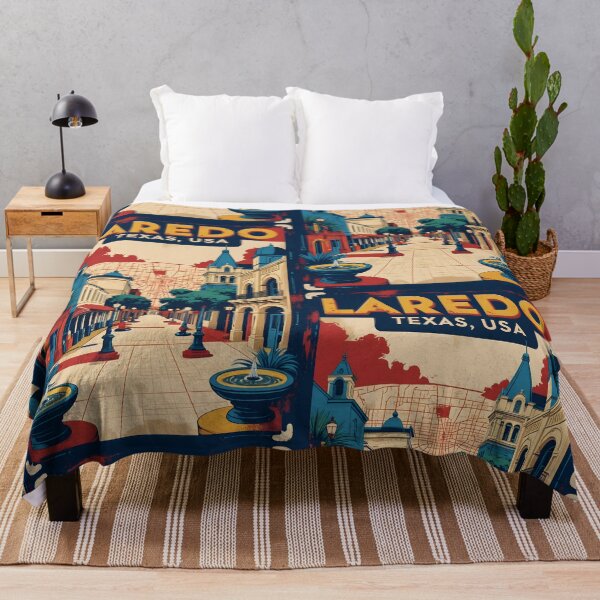 Item preview, Laredo Texas USA Vintage Travel Tourism  designed and sold by TravelersGems.