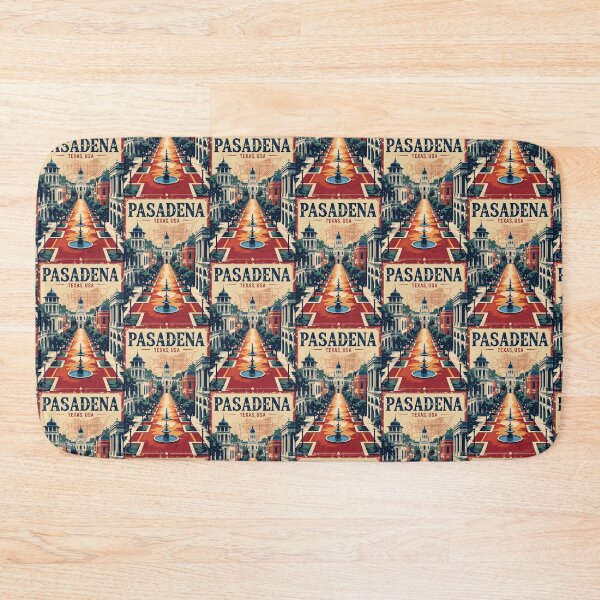 Item preview, Pasadena Texas USA Vintage Travel Tourism  designed and sold by TravelersGems.