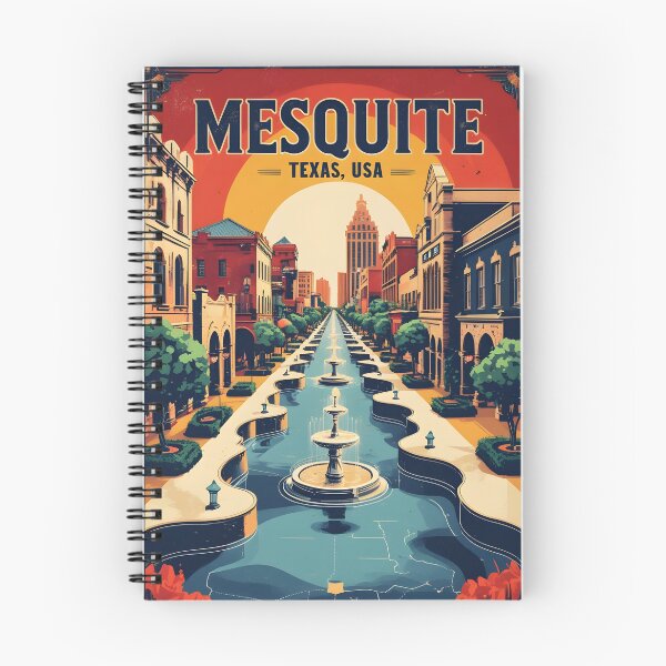 Item preview, Mesquite Texas USA Vintage Travel Tourism  designed and sold by TravelersGems.