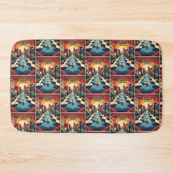 Item preview, Mesquite Texas USA Vintage Travel Tourism  designed and sold by TravelersGems.