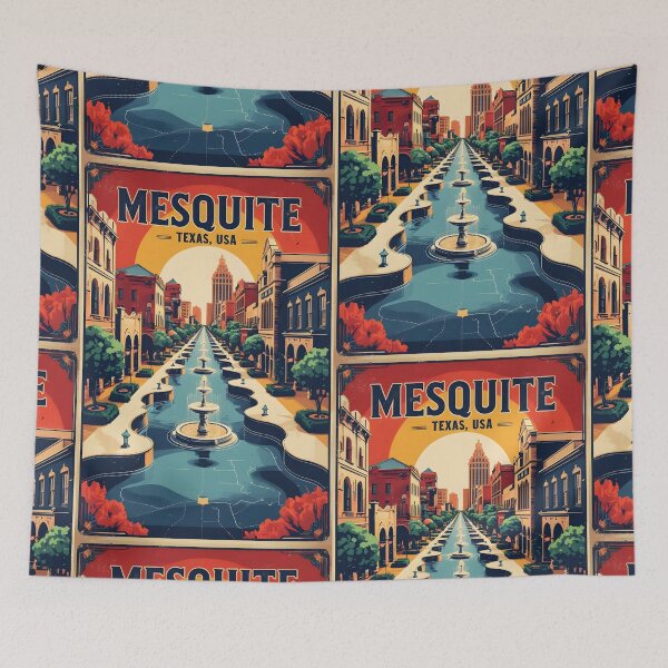 Item preview, Mesquite Texas USA Vintage Travel Tourism  designed and sold by TravelersGems.