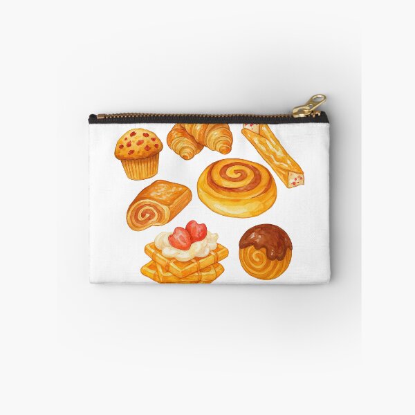 Item preview, Cute Bakery Pastry Watercolor Clipart Set designed and sold by ArtfulWeave.