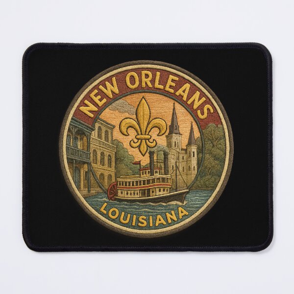 Item preview, New Orleans, Louisiana – Jazz, River & Heritage designed and sold by Girih.