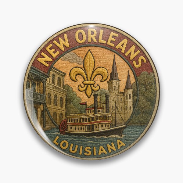 Item preview, New Orleans, Louisiana – Jazz, River & Heritage designed and sold by Girih.