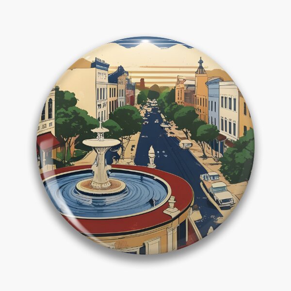 Item preview, Waco Texas USA Vintage Travel Tourism  designed and sold by TravelersGems.