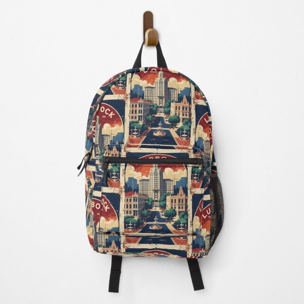 Item preview, Lubbock Texas USA Vintage Travel Tourism  designed and sold by TravelersGems.
