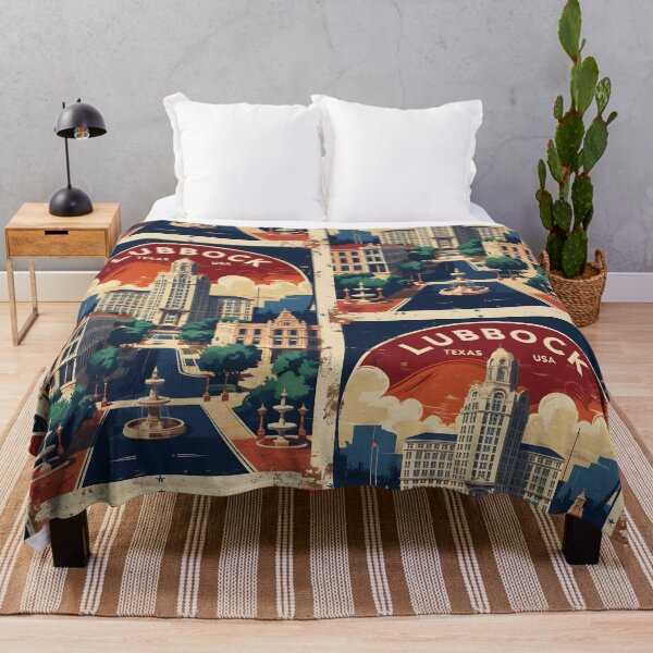 Item preview, Lubbock Texas USA Vintage Travel Tourism  designed and sold by TravelersGems.