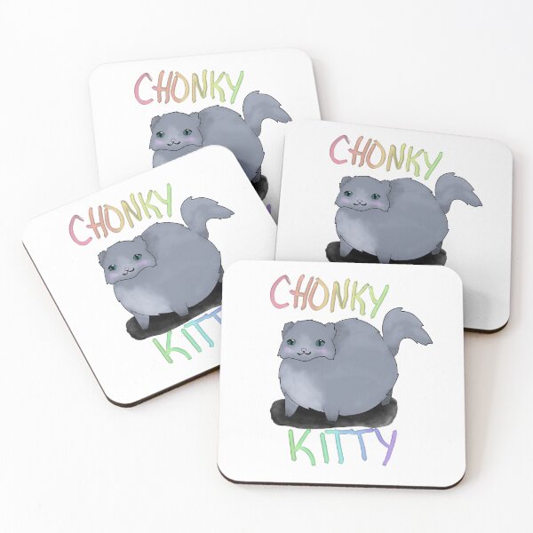 Item preview, CHONKY KITTY designed and sold by LoeverofAnimals.