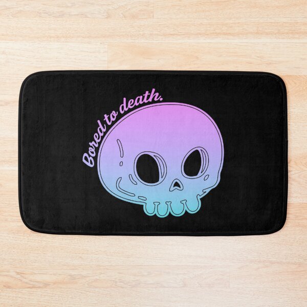 Item preview, Bored To Death - Bubblegum Lavender Turquoise designed and sold by sillyjess.