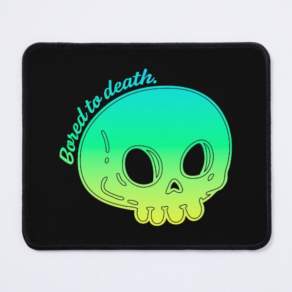 Item preview, Bored To Death - Sunshine Mint Sky Blue designed and sold by sillyjess.