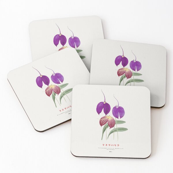 Item preview, Vintage Masdevallia Flowers designed and sold by Vintagrafica.
