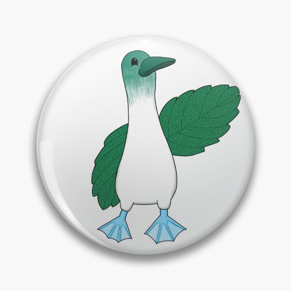 Item preview, mint blue footed booby designed and sold by LoeverofAnimals.