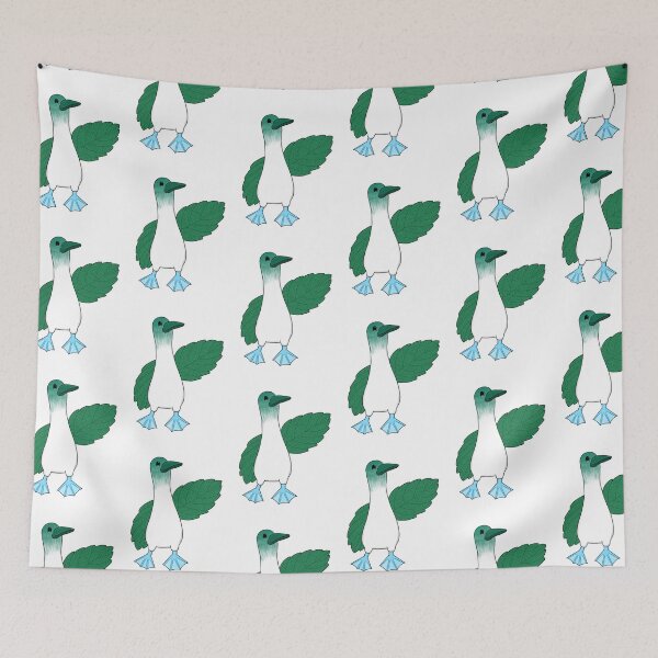 Item preview, mint blue footed booby designed and sold by LoeverofAnimals.