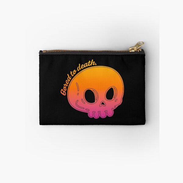 Item preview, Bored To Death - Fuchsia Orange Ochre designed and sold by sillyjess.
