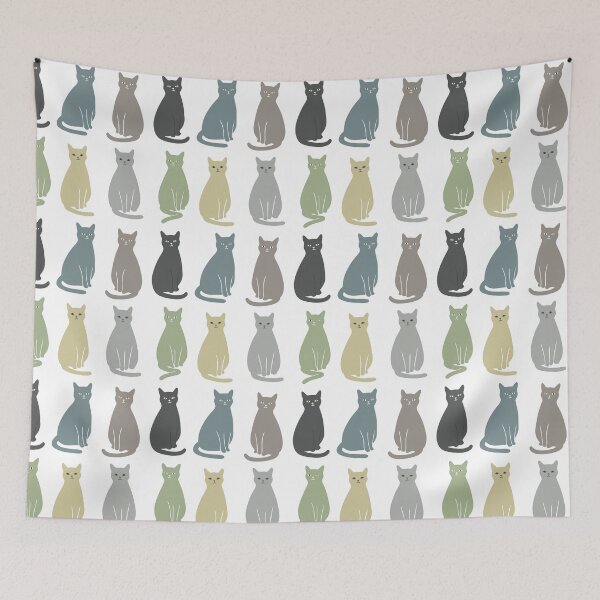 Item preview, Minimalist Cat - Pattern 2 designed and sold by ByGio.