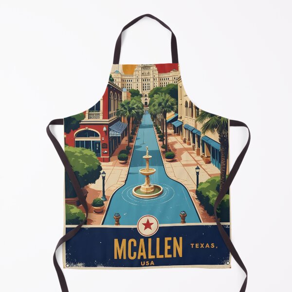 Item preview, McAllen Texas USA Vintage Travel Tourism designed and sold by TravelersGems.