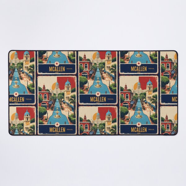 Item preview, McAllen Texas USA Vintage Travel Tourism  designed and sold by TravelersGems.