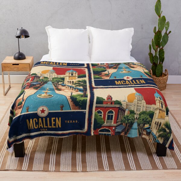 Item preview, McAllen Texas USA Vintage Travel Tourism  designed and sold by TravelersGems.